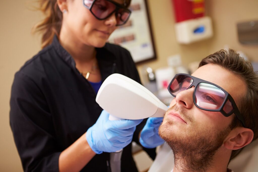 Skin resurfacing ipl treatment at Stadia for Men in San Antonio